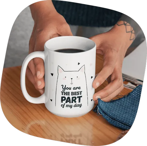 Custom Mugs Cute Cat Lovers Mug