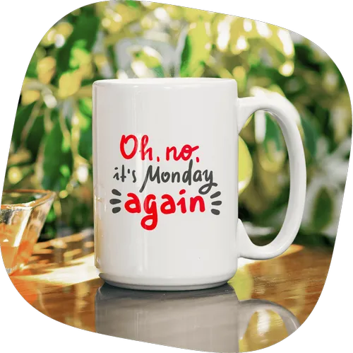 Custom Mugs Non-morning People