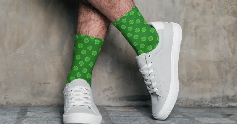 St.Patricks Day Sock Design