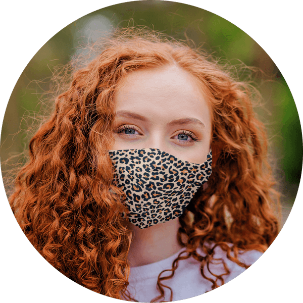 Custom Face Mask Animal Patterm