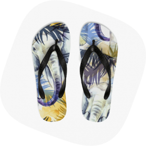 Custom Shoes Flip-Flops