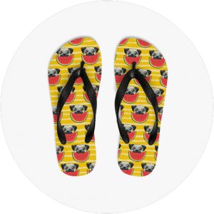 Custom Shoes Flip Flops