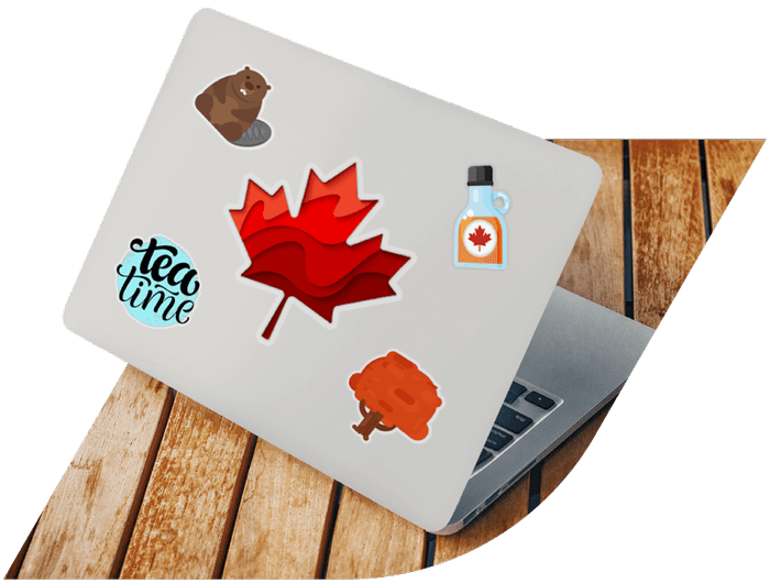 Custom Stickers Canada