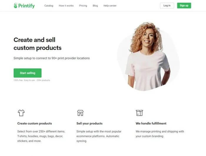 Custom T-shirt Printing Printify Account
