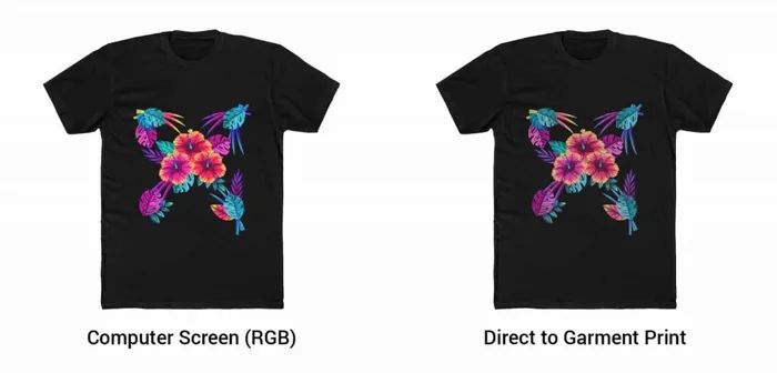 RGB vs CMYK Shirts
