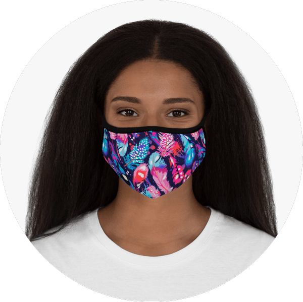 Face Mask Maker Fitted Polyster Face Mask Design