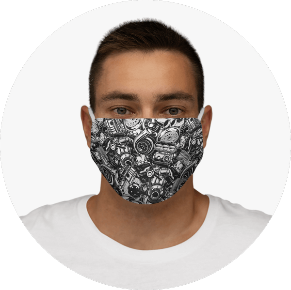 Face Mask Maker Snug Fit Polyster Face Mask Design