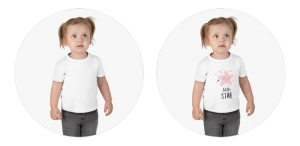 How to Create Personalized Baby Clothes - Create Custom Products