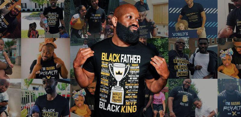 Personalized Father’s Day Gift Black Fathers Exist