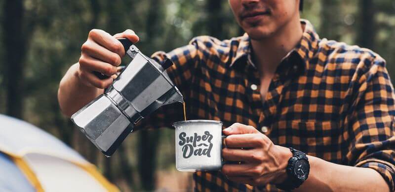 Personalized Father’s Day Gifts Camper Mug