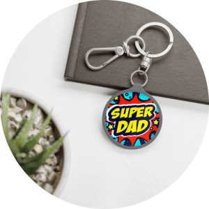 Personalized Father’s Day Gifts - Keyring Tag