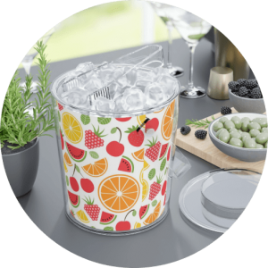 Summer Product Ideas Ice Bucket with Tongs Summer Product Ideas - Ice Bucket with Tongs