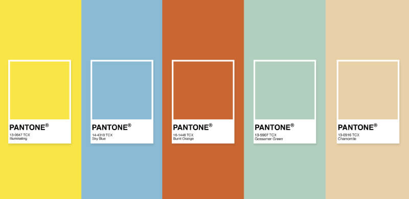 Summer Products Pantones