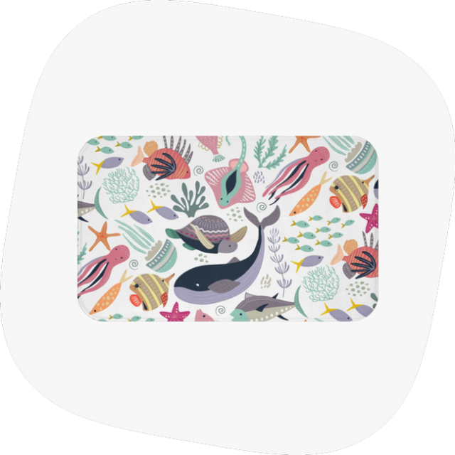 Custom Bath Mats Personalized Bath Mats