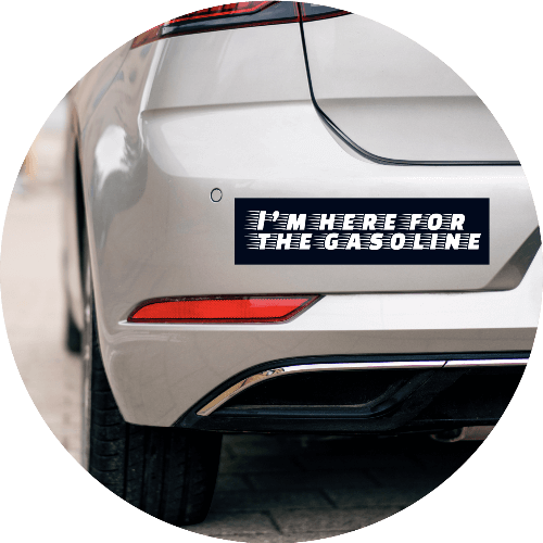 Custom Bumper Stickers Groovy