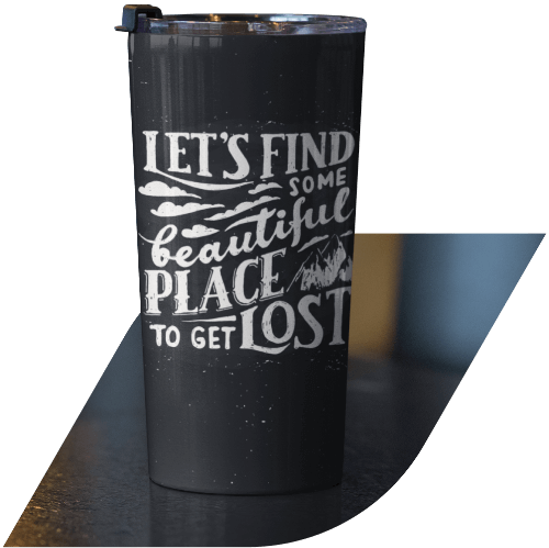 Engraved Tumbler with Sports Team Travel Tea Mugs Personalized 20oz Travel Tumbler Stainless Steel Insulated Mugs Engraved Tumblers