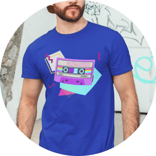 80 s T shirts Printing Printify