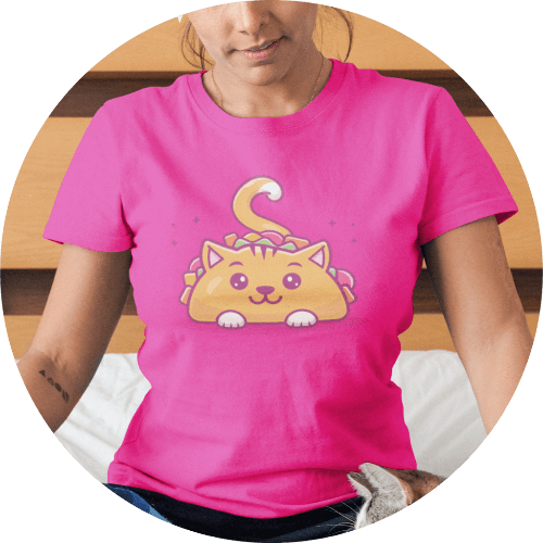 Make Custom Cat T-shirts from $7.10