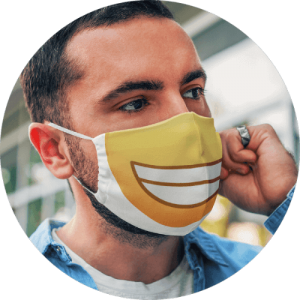 Custom Face Mask With Emoji