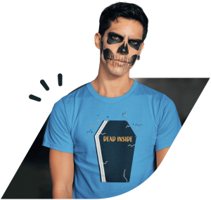 Custom Halloween t-shirts Main Visual