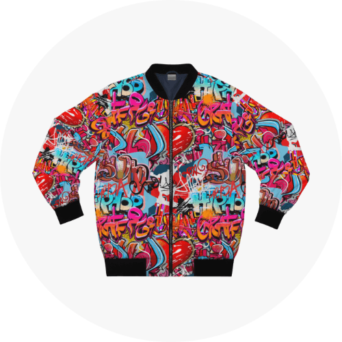 Custom Printed Bomber Jacket 2024 www.alhudapk