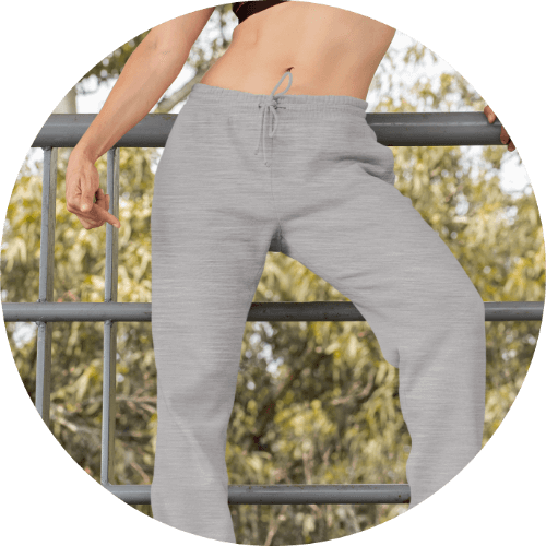 custom grey sweatpants