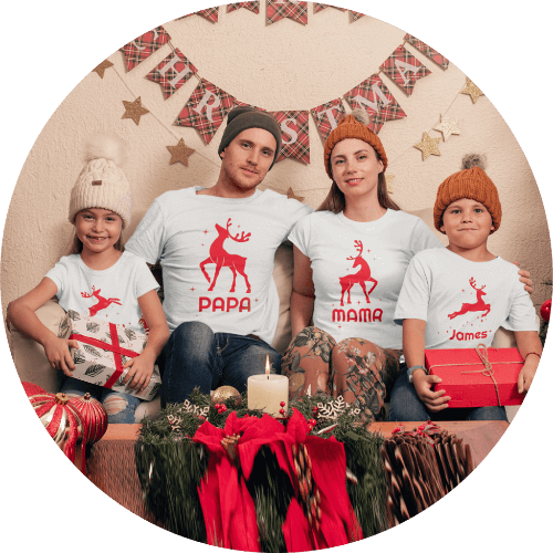 farvning Overstige trompet Custom Christmas T-Shirts - Create Your Own, it's 100% Free