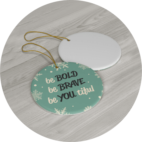 Personalized Christmas Ornament Warm Wishes