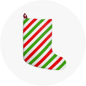 Fleece Stocking Christmas Stockings Pattern & Instructions for Fleece  Prints and Solids