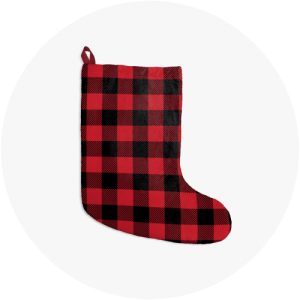 Personalized Christmas Stockings Lumberjack