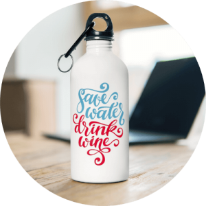 Water bottle personalized gifts for her