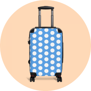 20 Print-on-Demand travel accessories for your online store - Cabin suitcase