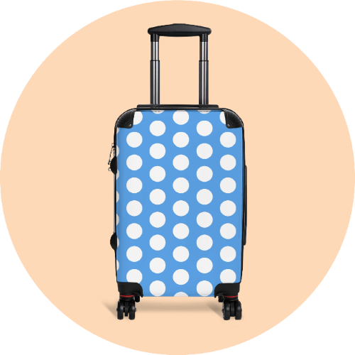 20 Print-on-Demand travel accessories for your online store - Cabin suitcase