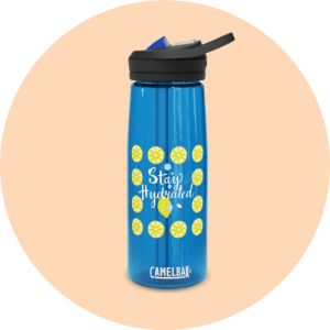 20 Print-on-Demand travel accessories for your online store - CamelBak Eddy water bottle