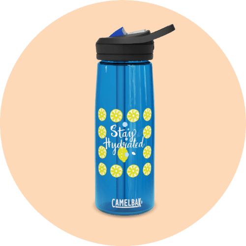 20 Print-on-Demand travel accessories for your online store - CamelBak Eddy water bottle