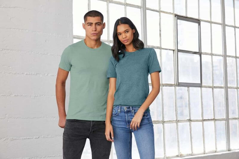 Why the Bella+Canvas 3001 tee is so popular in POD