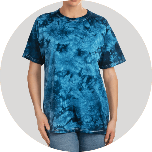 Crystal tie-dye t-shirt