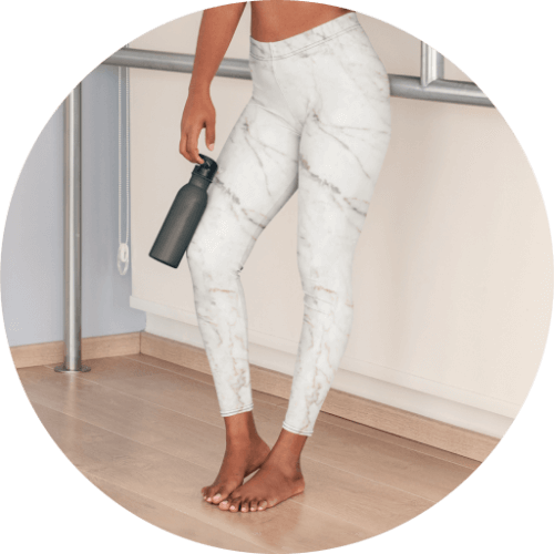 Custom Yoga Pants Classic Elegant Print Yoga Pants