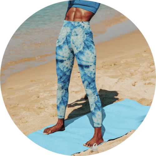 Custom Yoga Pants Tie Dye Yoga Pants