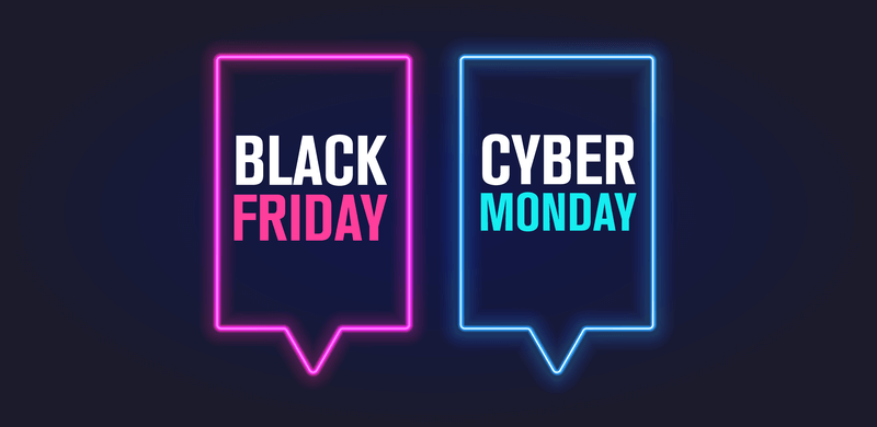 Cyber Monday and Black Friday - the ropes