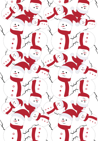 Holiday Designs - Snowman Pattern