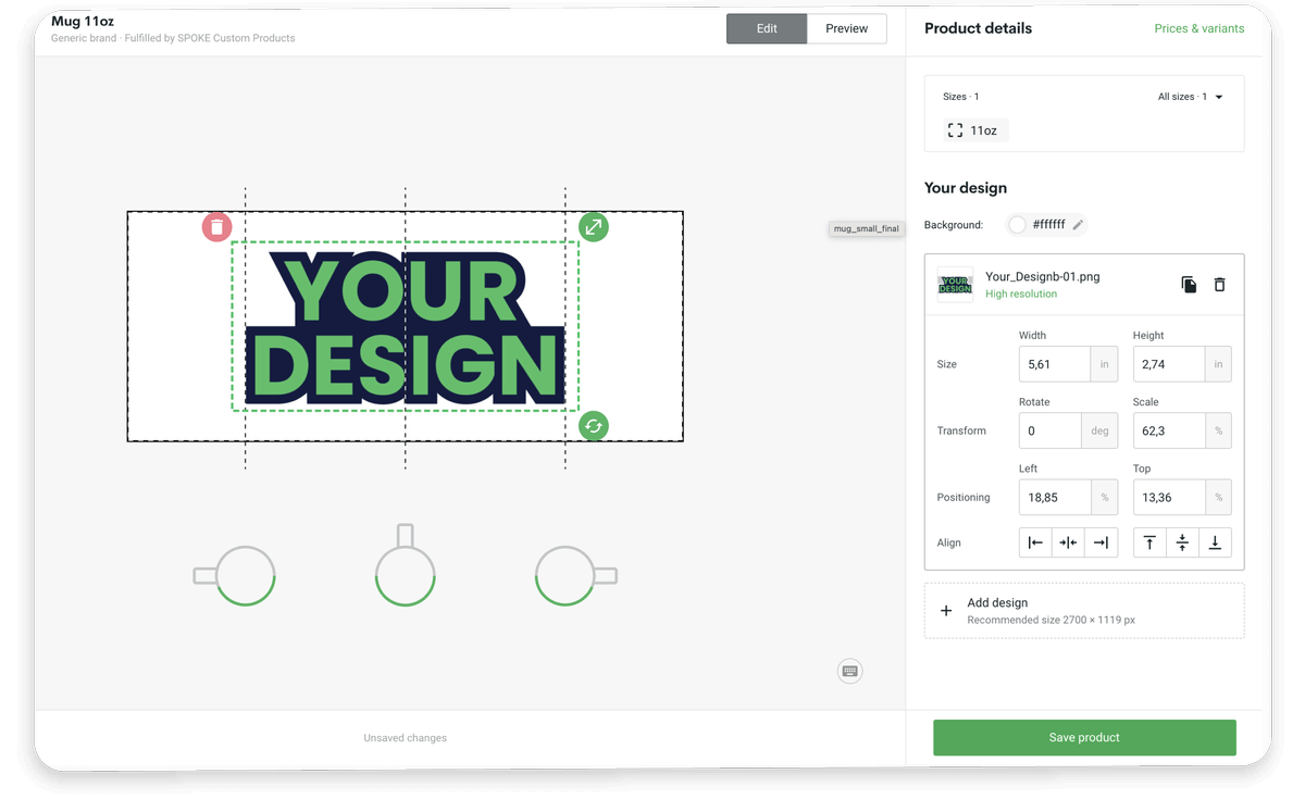 Use Mockup Generator to Create Product Templates