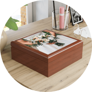 Small hardwood custom wooden boxes for presentation and gifts, personal or  corporate