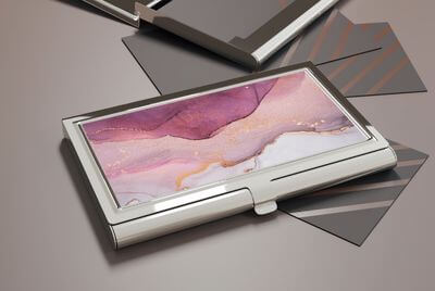 Personalized business card holders teaser