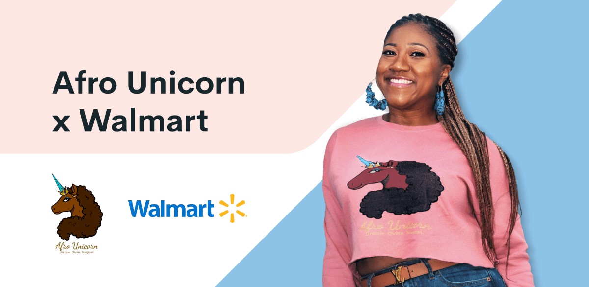 Black female-owned Afro Unicorn launches party supply line, apparel at  Walmart 