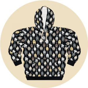 All-over Print Youth Hoodie - Print On Demand