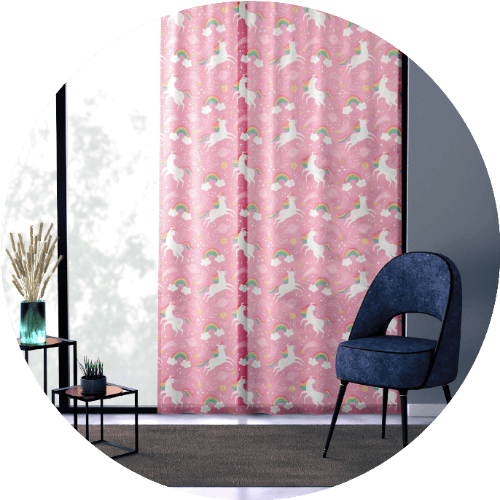 Custom Curtains Girls Bedroom