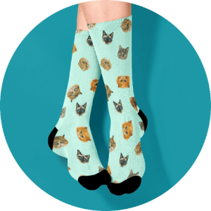 Custom Pet Socks Print On Demand