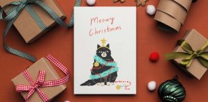 Funny Cat Christmas Cards