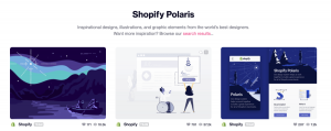 A screenshot of Shopify Polaris.